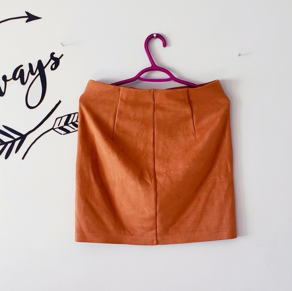 Suede Mini Skirt - Picture 3 of 3